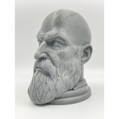 Підставка для навушників Голова Кратоса з God of War (сіра)