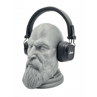 Підставка для навушників Голова Кратоса з God of War (сіра)
