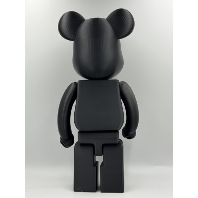 Комплект BearBrick для розмальовування + 6 фарб (СІРИЙ / ЧОРНИЙ)
