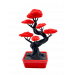 Декоративний 3D бонсай (чорно-червоний)