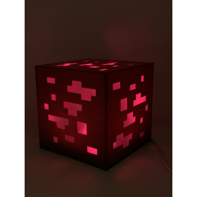 RGB світильник Руда Minecraft (підключення USB, керування - додаток/пульт)