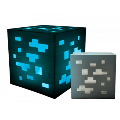 RGB світильник Руда Minecraft (підключення USB, керування - додаток/пульт)