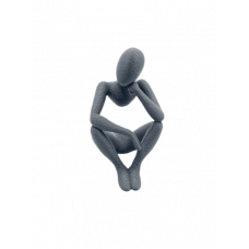 Фігурка Stickman "Мислитель". Декор для дому фігура Стікмана