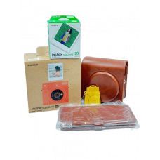 Камера Миттєвого Друку Fujifilm INSTAX SQ1 (Square 1) Terracotta Orange (+ 20 фото (картриджі), чохол, фотоальбом, підставка-брелок для фото)
