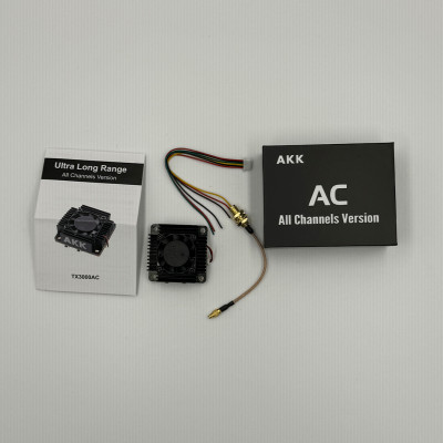 Відеопередавач (VTX) для FPV дрона AKK Ultra Long Range All Channels 3W 5.8GHz 80CH Low Band