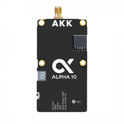 Відеопередавач FPV (VTX) AKK Alpha 10W 5.8GHz 80CH (A10)