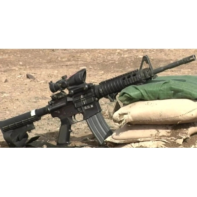 Оптичний приціл Trijicon ACOG 4x32 Red Chevron BAC NS (TA31-D-100261)