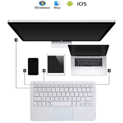 Чохол до планшета BeCover Keyboard+TouchPad Apple iPad Air (4/5) 2020/2022 10.9
