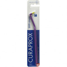 Зубна щітка Curaprox CS 1009 Single & Sulcular 9 мм Монопучкова Фіолетова (CS 1009-06)