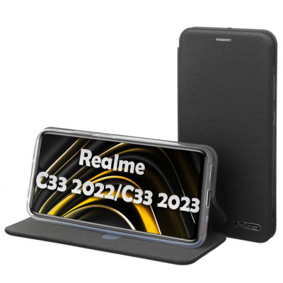 Чохол до мобільного телефона BeCover Exclusive Realme C33 2022/C33 2023 Black (709073)