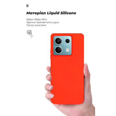 Чохол до мобільного телефона Armorstandart ICON Case Xiaomi Redmi Note 13 5G Red (ARM71889)