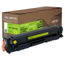 Картридж Patron Canon 067 yellow Green Label (PN-067YGL)