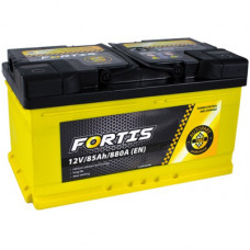 Акумулятор автомобільний FORTIS 85 Ah/12V низький Euro (FRT85-00L)