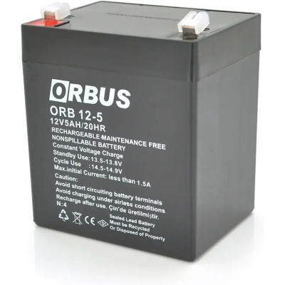 Батарея до ДБЖ Orbus 12V 5Ah AGM (ORB12-5)