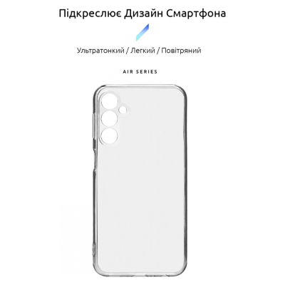 Чохол до мобільного телефона Armorstandart Air Series Samsung A34 5G (A346) Camera Cover Transparent (ARM72376)