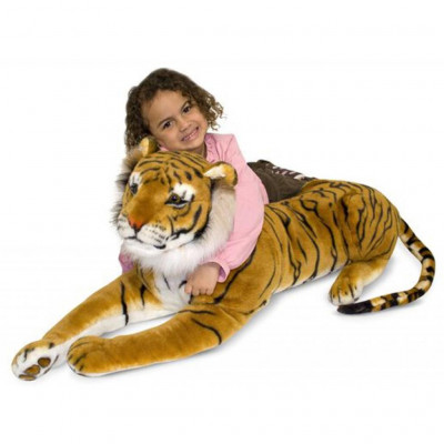 М'яка іграшка Melissa&Doug Гігантський плюшевий тигр, 1,8 м (MD12103)