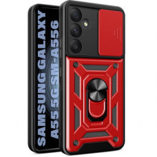 Чохол до мобільного телефона BeCover Military Samsung Galaxy A55 5G SM-A556 Red (711021)