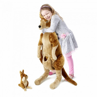 М'яка іграшка Melissa&Doug Плюшеві мама і дитина кенгуру (MD8834)