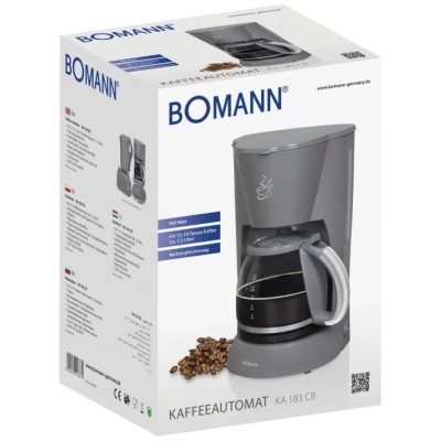 Крапельна кавоварка Bomann КА 183 CB grey (КА183CB grey)