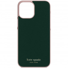 Чохол до моб. телефона Kate Spade New York Wrap Case for iPhone 12 Pro Max - Deep Evergreen/Ro (KSIPH-166-GRPNK)