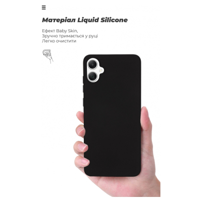 Чохол до мобільного телефона Armorstandart ICON Case Samsung A05 (A055) Black (ARM71801)