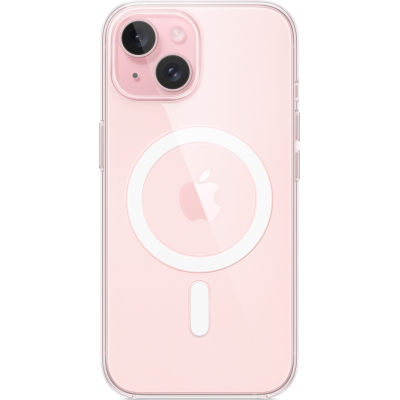 Чохол до мобільного телефона Apple iPhone 15 Clear Case with MagSafe (MT203ZM/A)