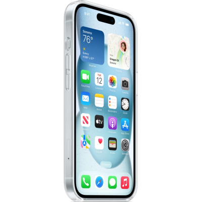 Чохол до мобільного телефона Apple iPhone 15 Clear Case with MagSafe (MT203ZM/A)