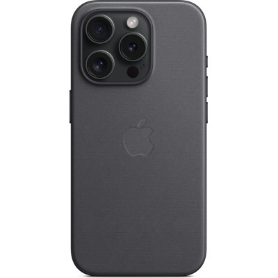 Чохол до мобільного телефона Apple iPhone 15 Pro FineWoven Case with MagSafe Black (MT4H3ZM/A)