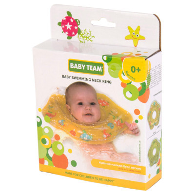 Круг надувний Baby Team для купання малюків (7450)