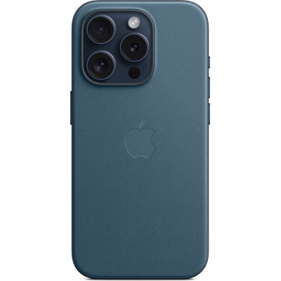 Чохол до мобільного телефона Apple iPhone 15 Pro FineWoven Case with MagSafe Pacific Blue (MT4Q3ZM/A)