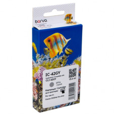 Картридж Barva Canon CLI-42GY (6390B001) 900sh, gray (IC-42GY)