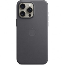 Чохол до мобільного телефона Apple iPhone 15 Pro Max FineWoven Case with MagSafe Black (MT4V3ZM/A)