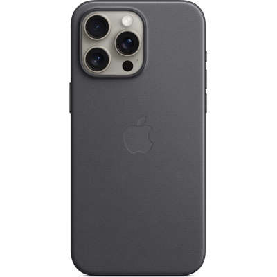 Чохол до мобільного телефона Apple iPhone 15 Pro Max FineWoven Case with MagSafe Black (MT4V3ZM/A)