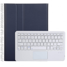 Чохол до планшета BeCover Keyboard+TouchPad Apple iPad Pro 12.9 2018/2021/2022 Deep Blue (712382)