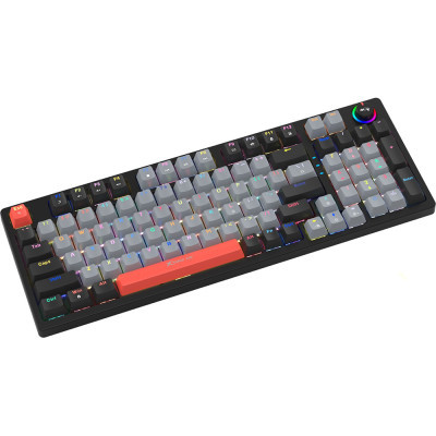 Клавіатура Xtrike ME GK-987 RGB Mechanical USB UA Grey/Black (GK-987GBRUA)