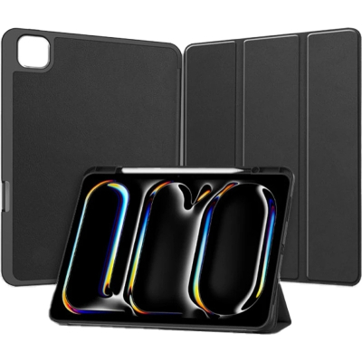 Чохол до планшета AirOn Premium SOFT iPad Pro 11 2024 + Film Black (4822352781128)