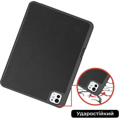 Чохол до планшета AirOn Premium SOFT iPad Pro 11 2024 + Film Black (4822352781128)