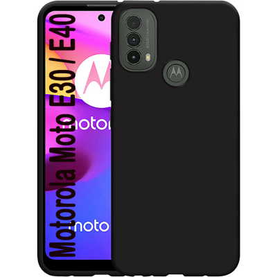 Чохол до мобільного телефона BeCover Motorola Moto E30 / E40 Black (707987)