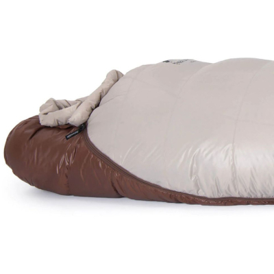 Спальний мішок Naturehike Snowbird NH20YD001 натуральний пух L Brown 720 g (6927595761304)