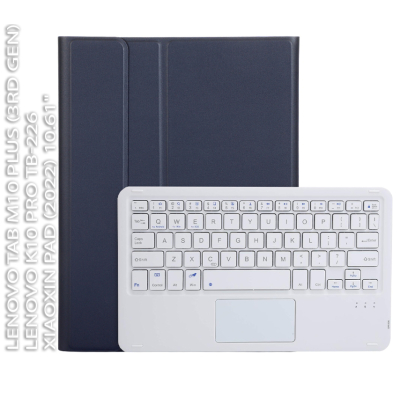 Чохол до планшета BeCover Keyboard+TouchPad Lenovo Tab M10 Plus TB-125F (3rd Gen)/K10 Pro TB-226/Xiaoxin Pad (2022) 10.61