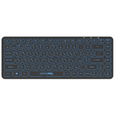 Клавіатура OfficePro SK790B Wireless/Bluetooth Black (SK790B)