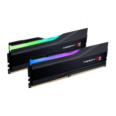 Модуль пам'яті для комп'ютера DDR5 48GB (2x24GB) 7200 MHz Trident Z5 RGB Black G.Skill (F5-7200J3646F24GX2-TZ5RK)