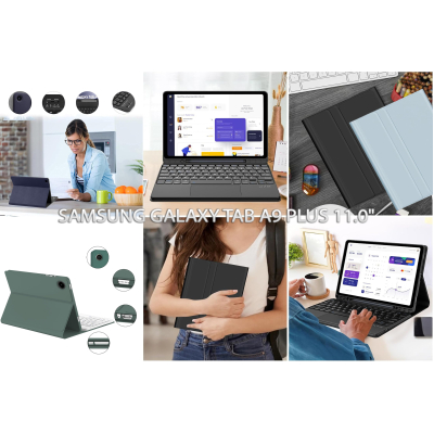 Чохол до планшета BeCover Keyboard+TouchPad Samsung Tab A9 Plus SM-X210/SM-X215/SM-X216 11.0