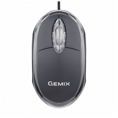 Мишка Gemix GM105 USB black (GM105Bk)