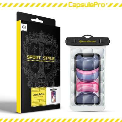 Чохол до мобільного телефона Armorstandart CapsulePro Waterproof Floating Case Black (ARM59232)