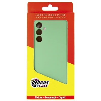 Чохол до мобільного телефона Dengos Samsung Galaxy A24 Case + Glass (Mint) (DG-KM-79)