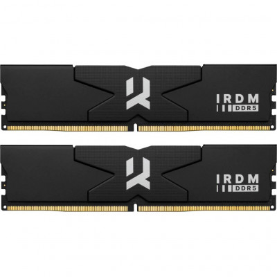 Модуль пам'яті для комп'ютера DDR5 32GB (2x16GB) 6800 MHz IRDM Black Goodram (IR-6800D564L34S/32GDC)