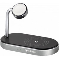 Зарядний пристрій Verbatim 3in1 Apple Watch and iPhone Charging Stand (49556)