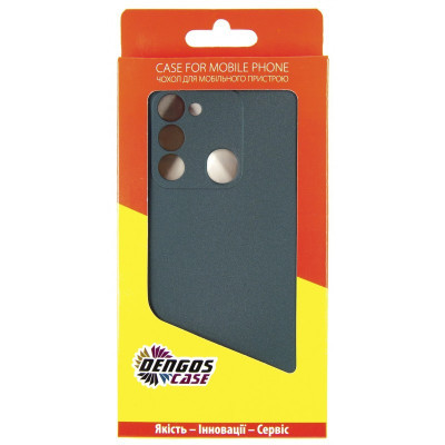 Чохол до мобільного телефона Dengos Tecno Spark GO 2022 Case + Glass (Green) (DG-KM-87)