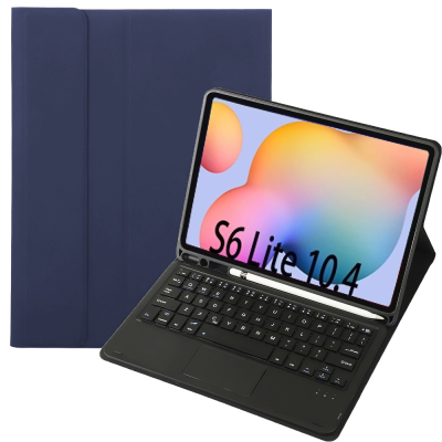 Чохол до планшета BeCover Keyboard+TouchPad Samsung Tab S6 Lite 10.4 P610/P613/P615/P619 Deep Blue (712362)